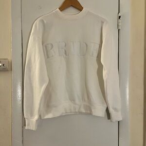 White Bride Sweatshirt